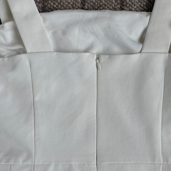 Women’s Finders Keepers White Mini dress with button detail Size L - Picture 6 of 7
